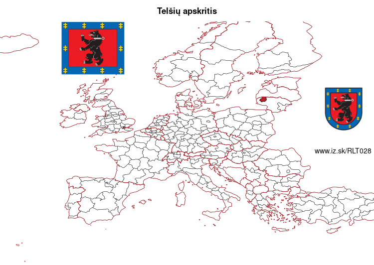 mapka Telšių apskritis LT028