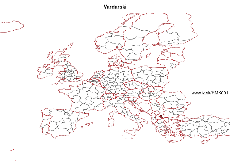 mapka Vardarski MK001