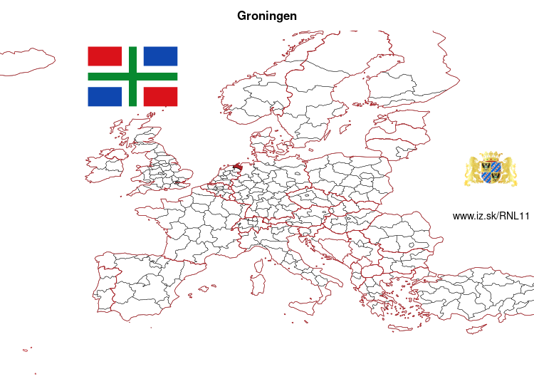 mapka Groningen NL11