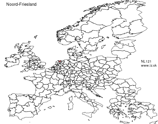 NL121 mapa