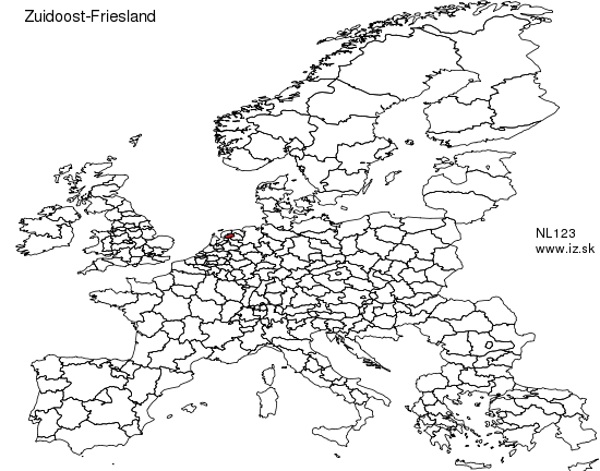 NL123 mapa