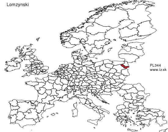 PL344 mapa