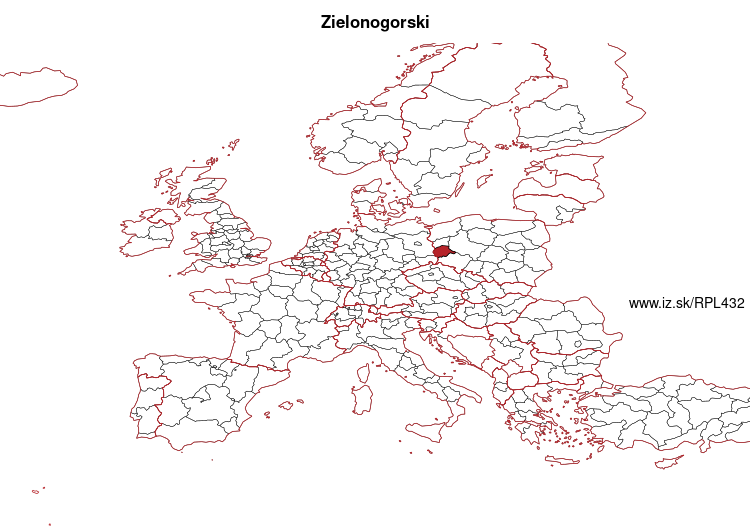 mapka Zielonogorski PL432