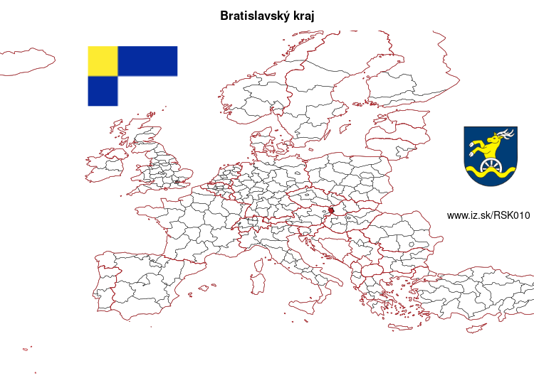 mapka Bratislavský kraj SK010