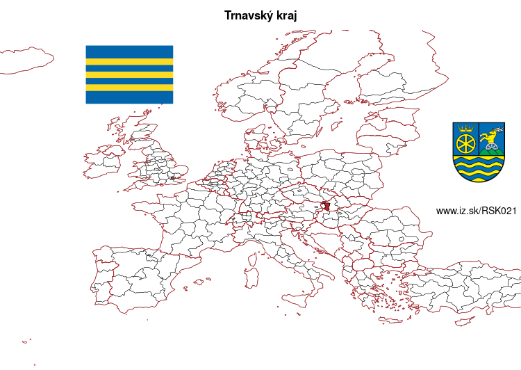 mapka Trnavský kraj SK021