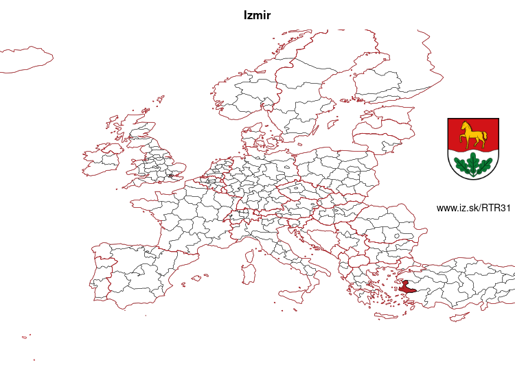 mapka Izmir TR31