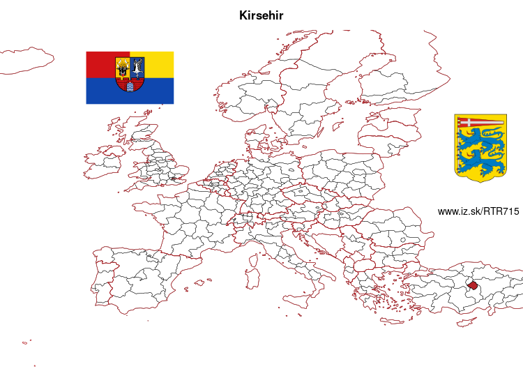 mapka Kirsehír TR715