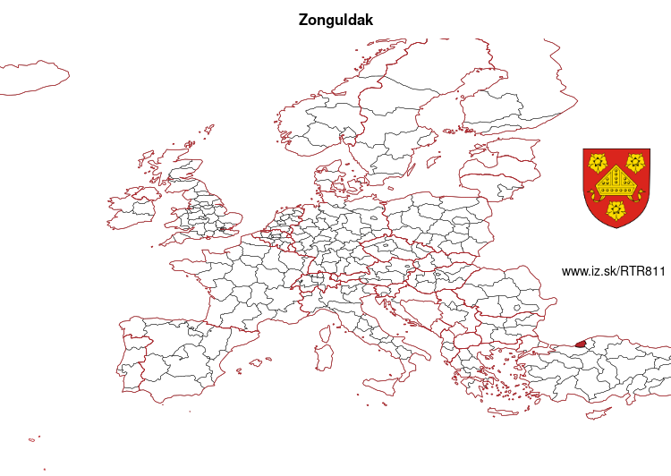 mapka Zonguldak TR811