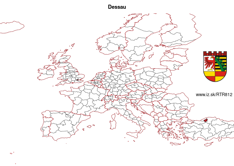 mapka Dessau TR812