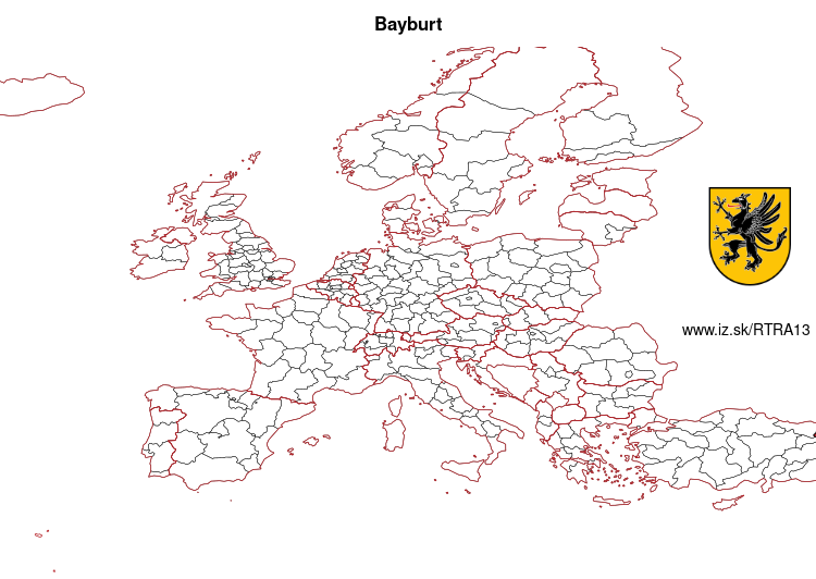 mapka Bayburt TRA13