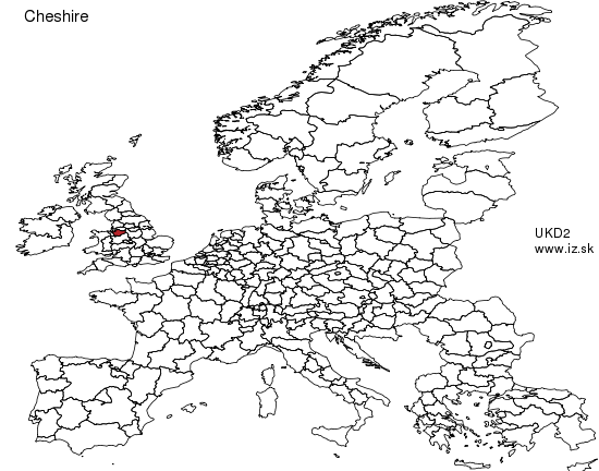 UKD2 mapa