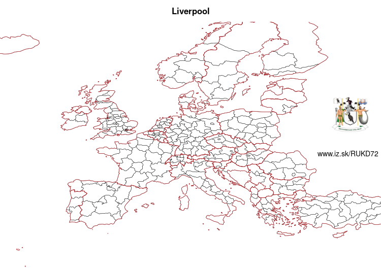 mapka Liverpool UKD72