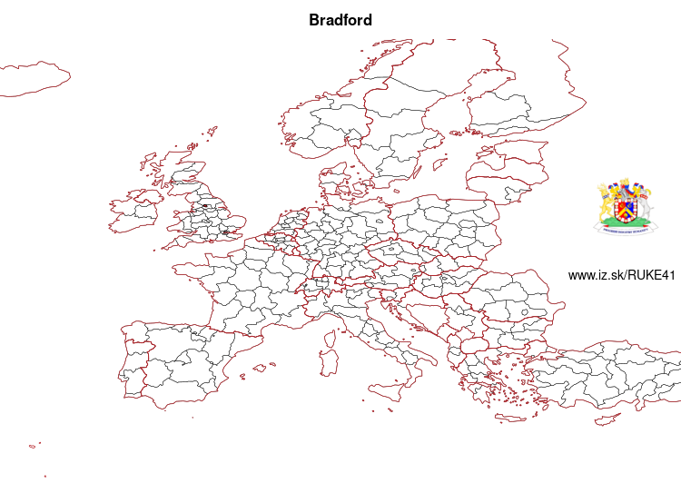 mapka Bradford UKE41