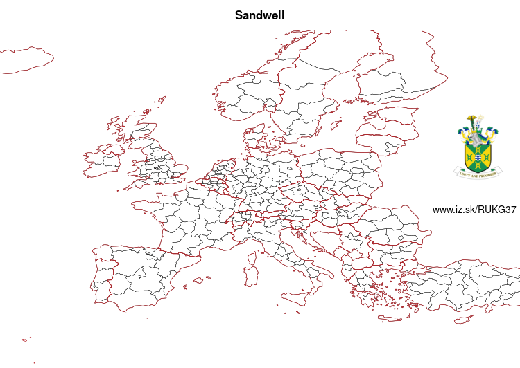 mapka Sandwell UKG37