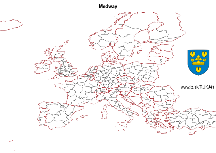 mapka Medway UKJ41