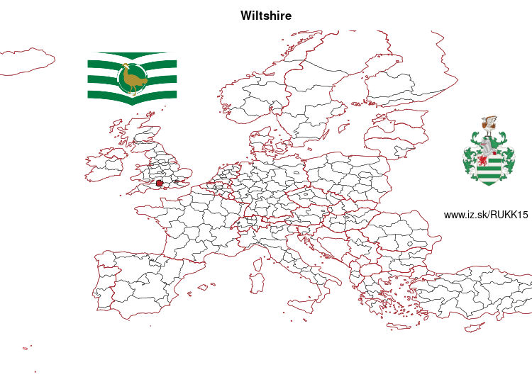 mapka Wiltshire UKK15