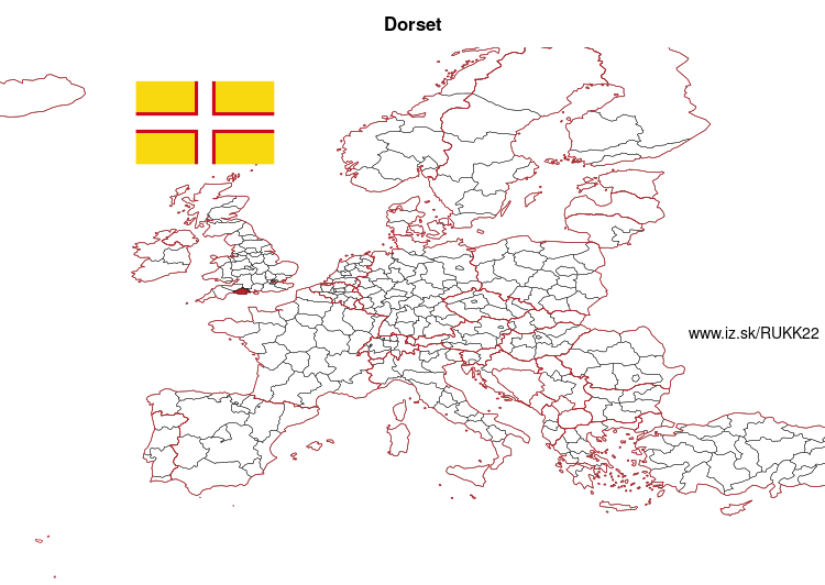 mapka Dorset UKK22