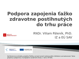 ikona Zdravotne postihnutí