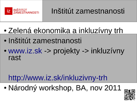 inkluzivny prezentacia mzp zelena ekonomika inkluzivny trh (pdf)