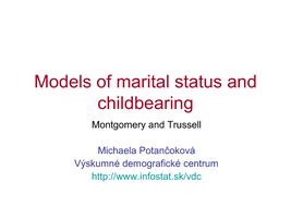 seminar seminar 4 demographic models (pdf)