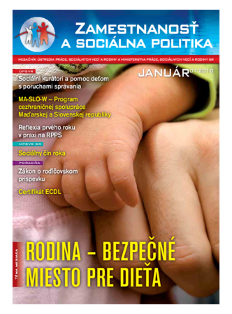 SPZ 2010 01 ZamestnanostSocialnaPolitika 01 2010 (pdf)