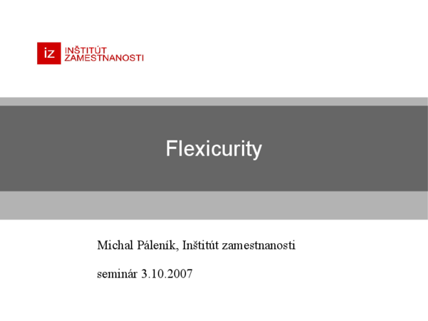 flexicurity tele work (pdf)