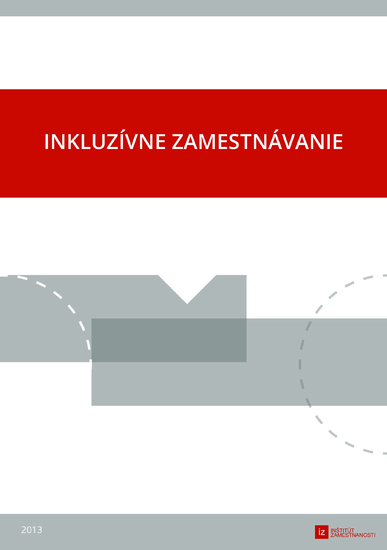 publikacia Inkluzívne zamestnávanie